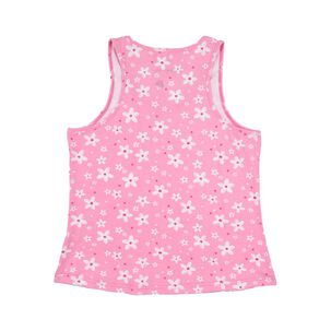 Polera Estampada Sin Mangas Cuello Redondo Mujer Freedom