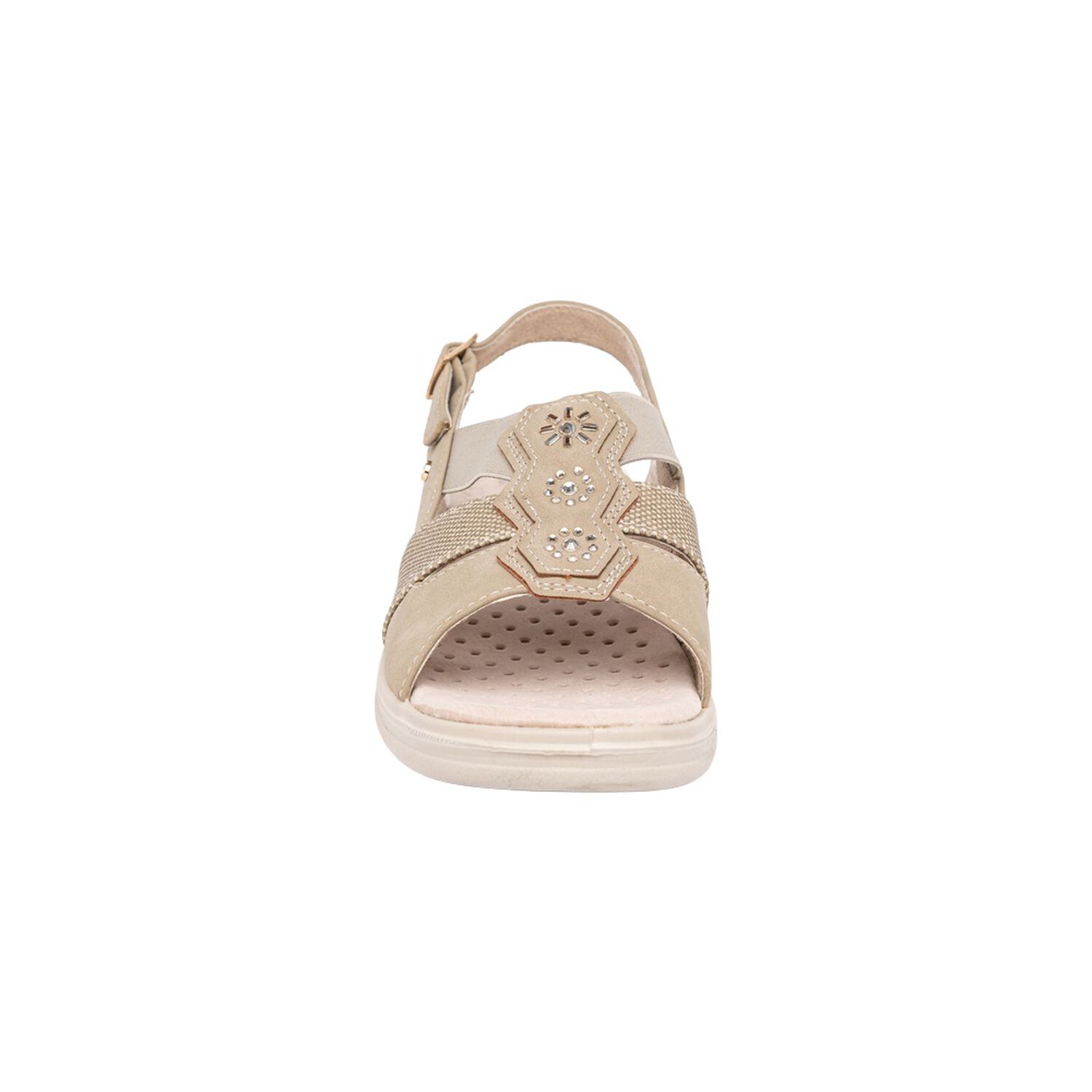 Sandalia Emer Beige Passer image number 2.0