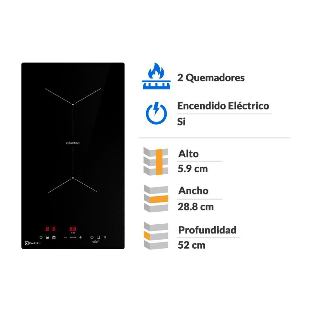 Encimera Electrica Electrolux Ie2tp 2 Quemadores image number 1.0