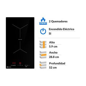 Encimera Electrica Electrolux Ie2tp 2 Quemadores