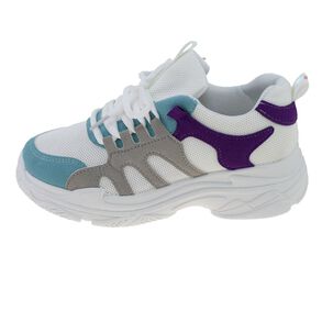 Zapatilla Blanco/morado Via Franca Art. 5lxd6533wpu