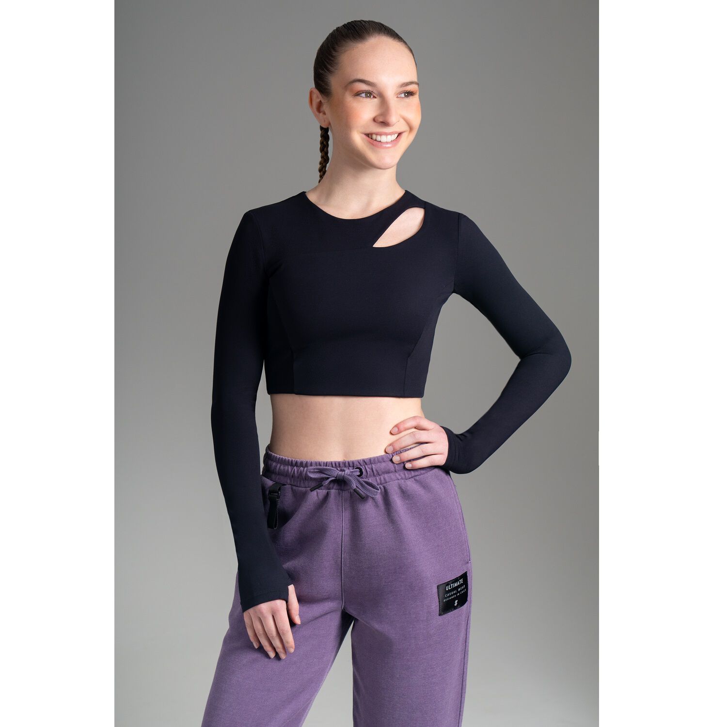 Ultimate Top Ml Sport Mujer Opening Black - Xs image number 0.0