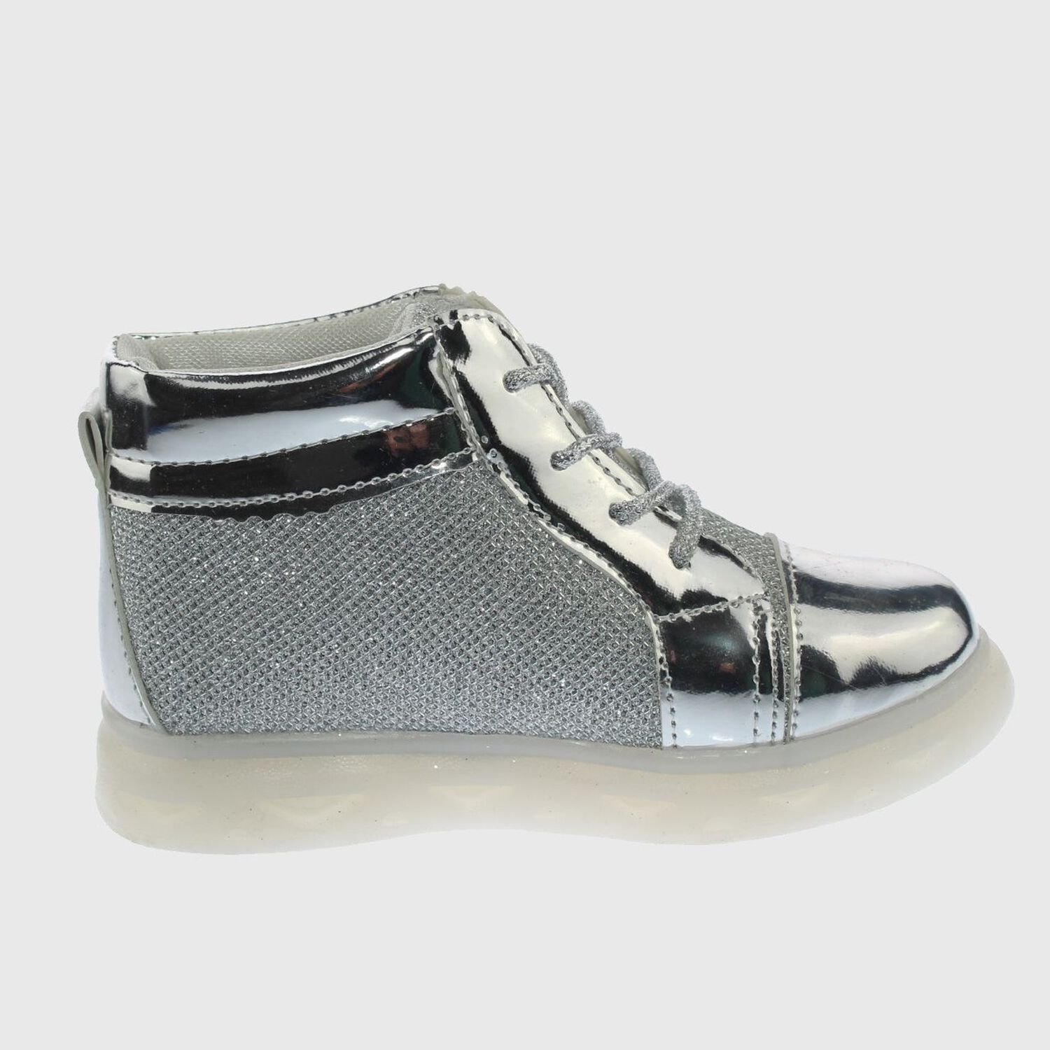 Zapatilla Con Luces Plata Via Franca Art: 10252silver image number 2.0