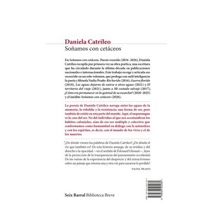 So&ntilde;amos Con Cet&aacute;ceos (tapa R&uacute;stica) - Daniela Catrileo | Libro