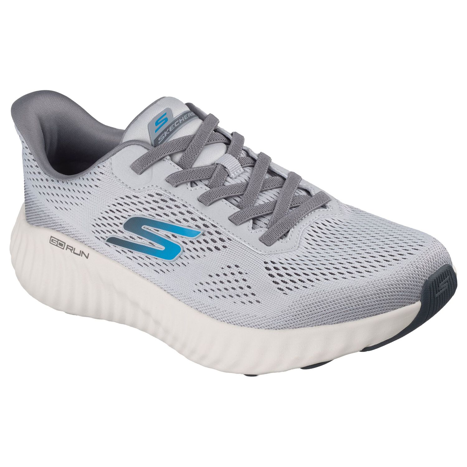 Zapatilla Skechers Go Run Now Hombre Gris image number 4.0