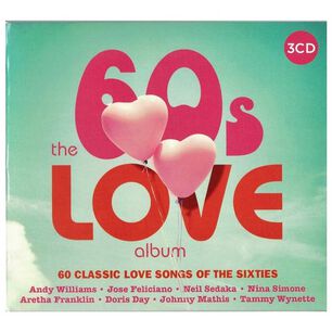The 60's Love Album - 60's Hits (3cd Boxset) (uk) | Cd