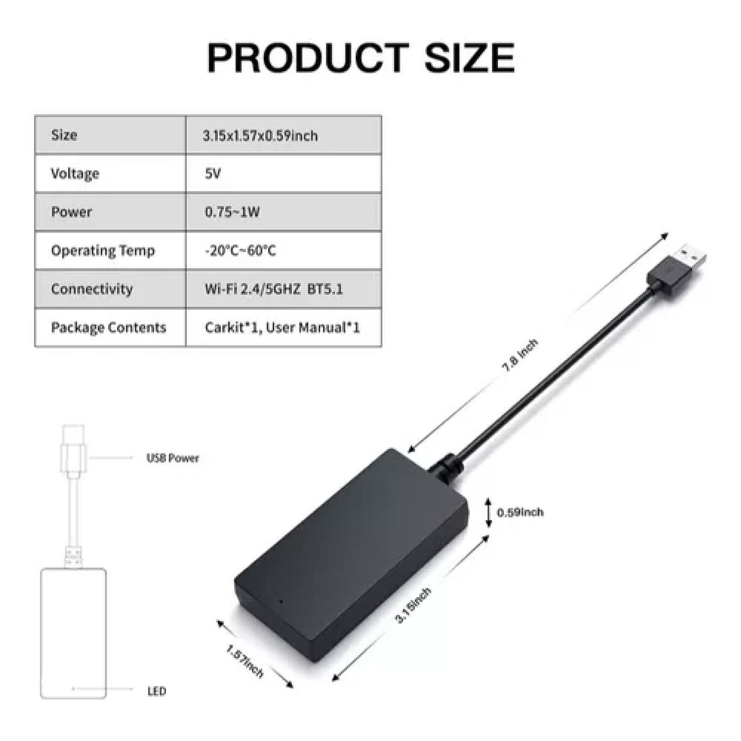 Adaptador Carbitlink Easy Connect A Android Auto / Carplay image number 3.0