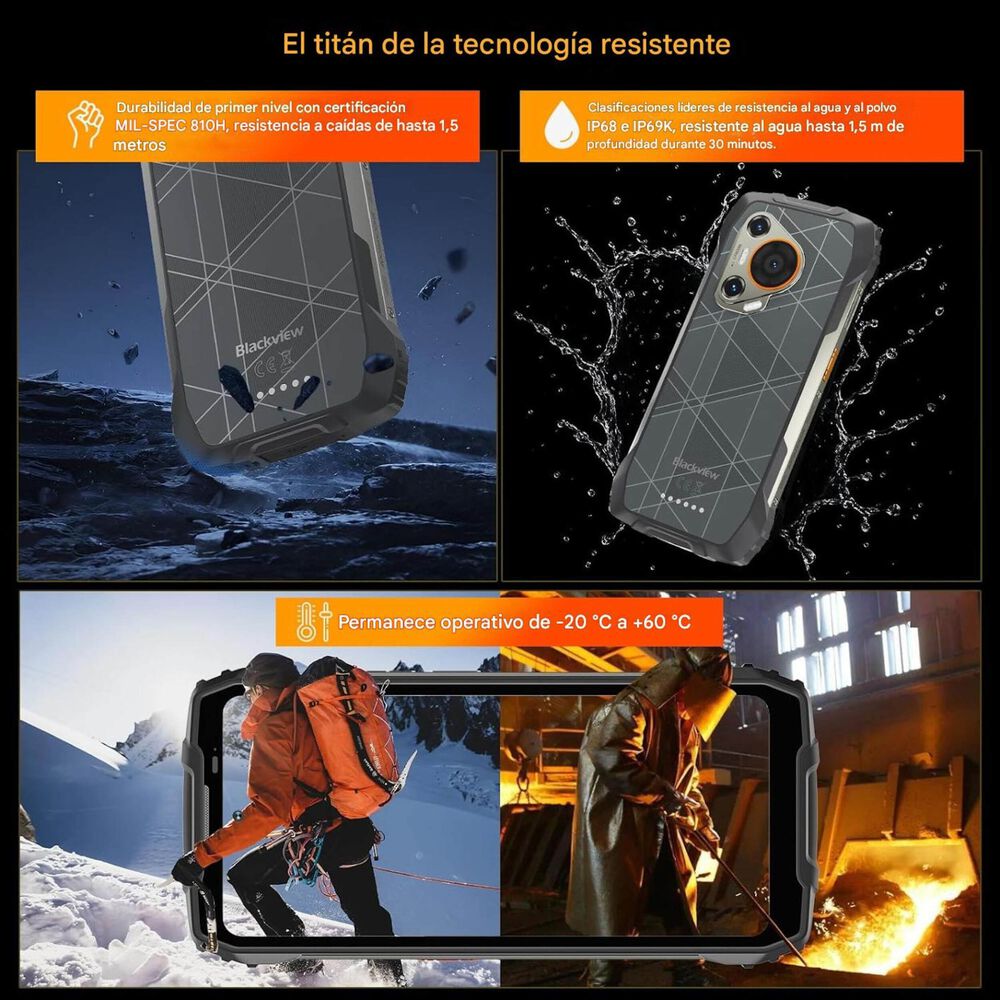 Blackview Bl7000 5g Rugged Ai Pantalla 2.4k C&aacute;mara Nocturna image number 2.0