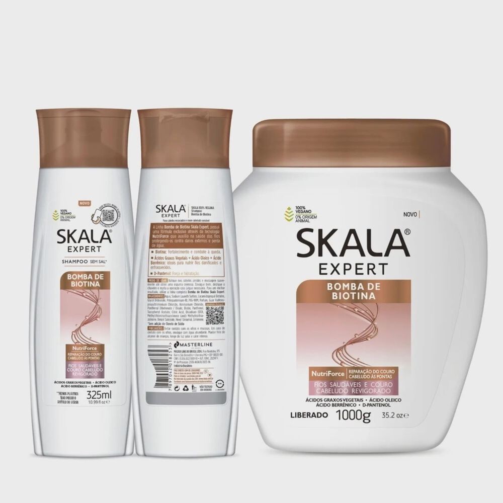 M&aacute;scara Bomba De Biotina 1kg Skala Expert image number 3.0