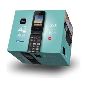 Telefono Senior Mlab 9204 Shell 4g Sos 2.8 Pulgadas Negro