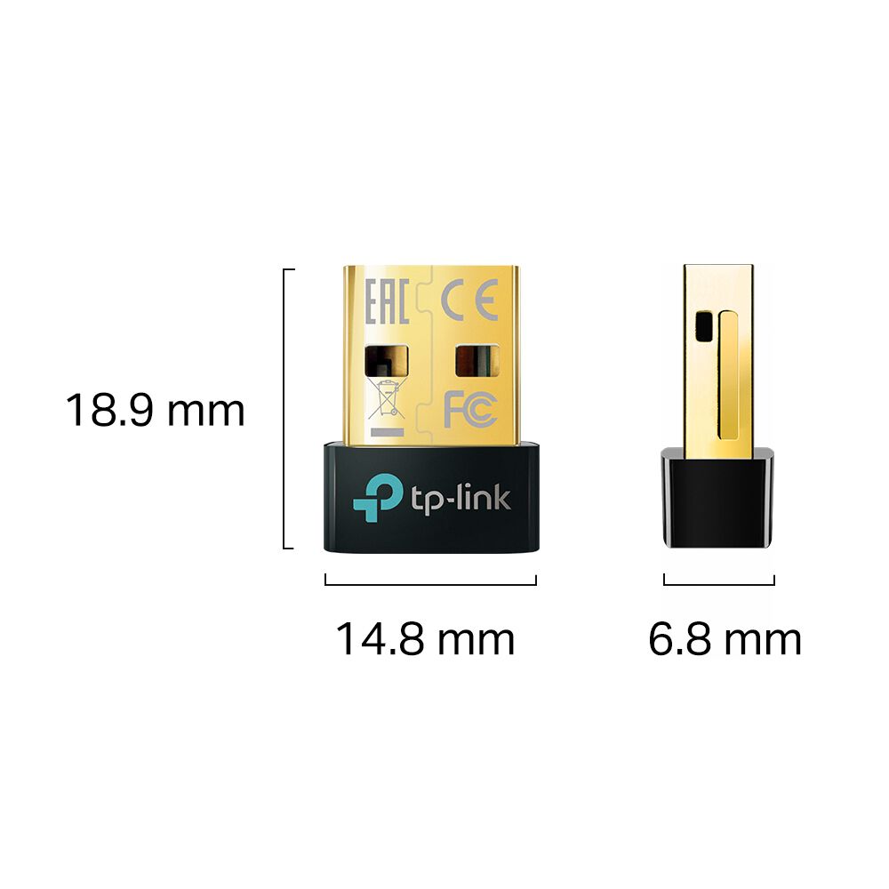 Tp-link Adaptador Nano Usb Bluetooth 5.0 Ub500 V1 Usb 2.0 Negro image number 3.0