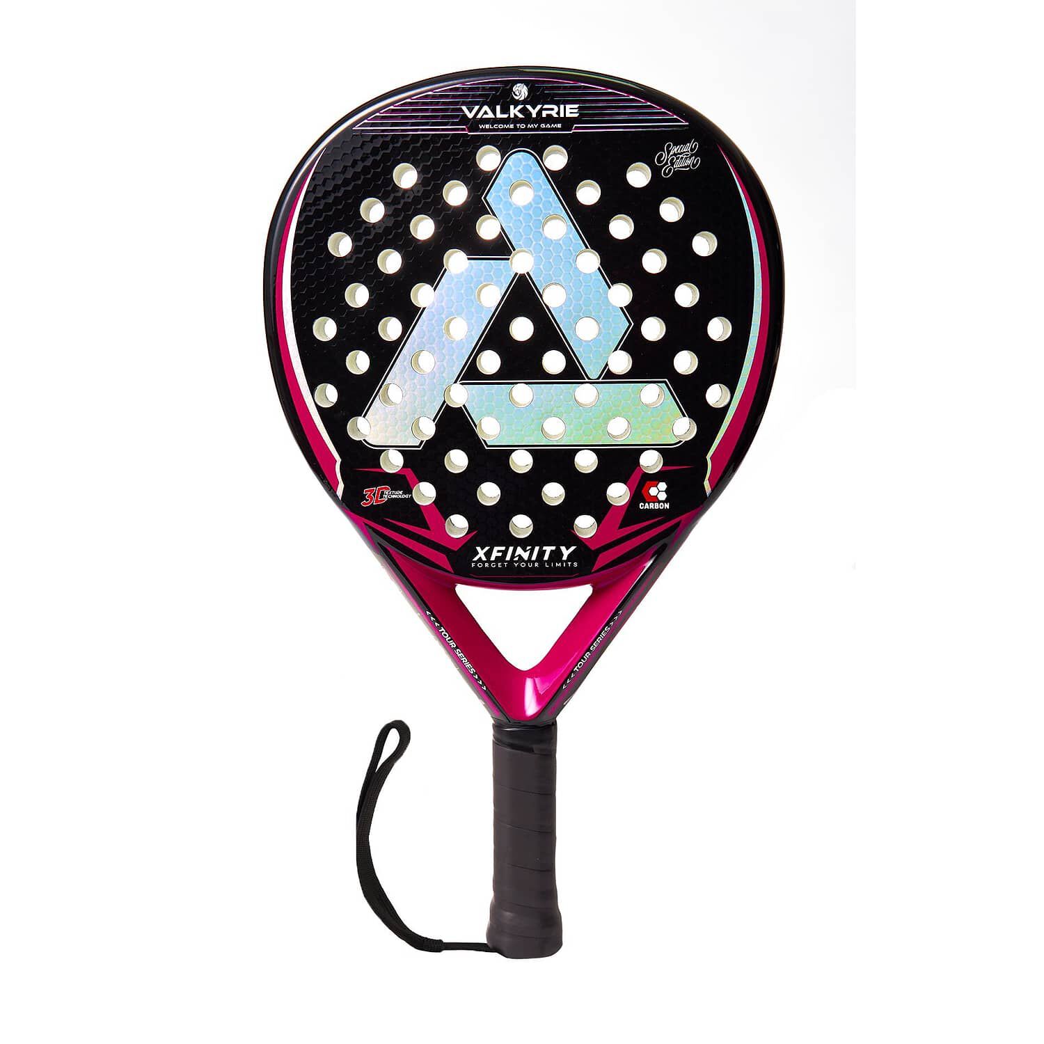 Pala Padel Xfinity Valkyrie - Carbono - Incluye Estuche image number 0.0