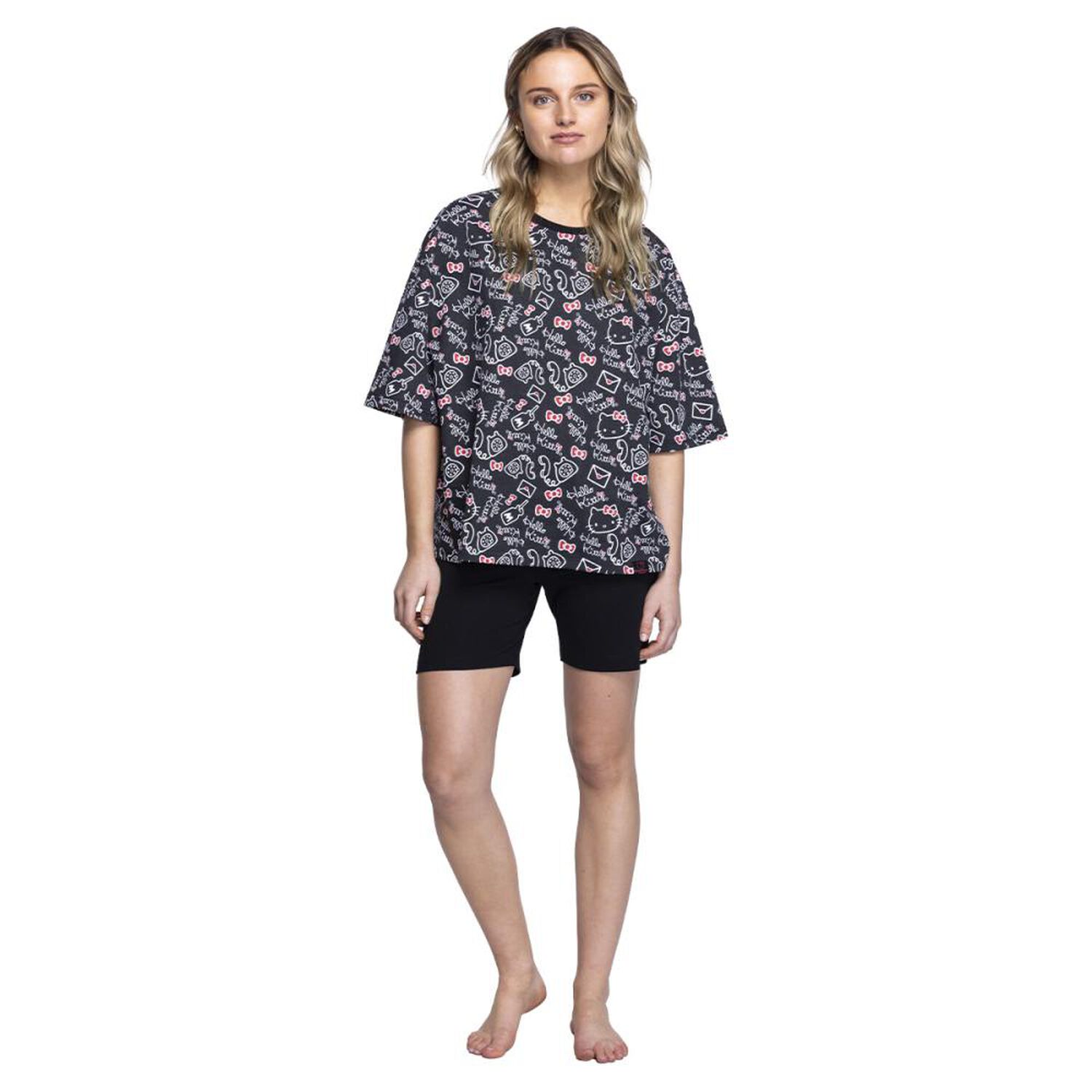 Pijama Verano Top Hello Kitty M263avhkc3 image number 2.0