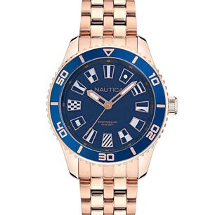 Reloj Nautica Mujer Deluxe Edition Oro Rosa Nappbs027