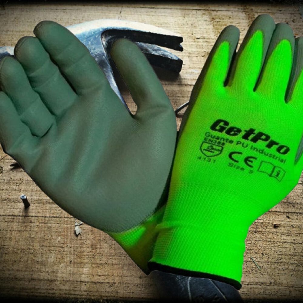 Guantes De Trabajo Pu – Pack De 12 Certificados image number 1.0