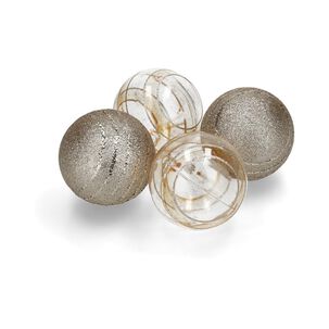 Esferas Navidad Casaideal Tubo 4 Unidades