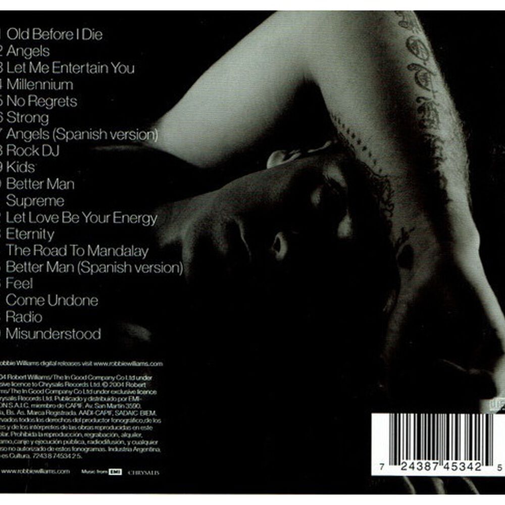 Robbie Williams - Greatest Hits | Cd image number 1.0