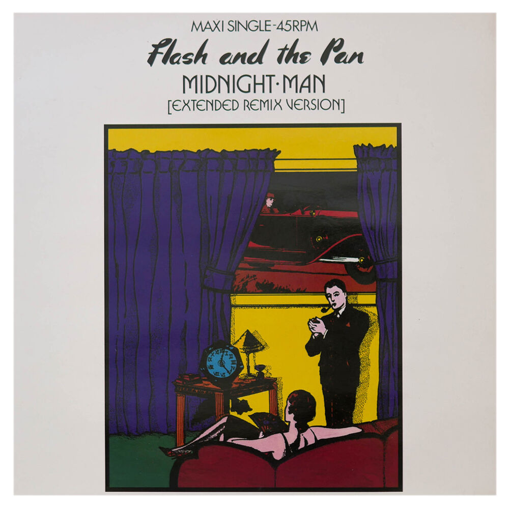 Flash And The Pan - Midnight Man (extended Remix Version) | 12" Maxi Single Usado image number 0.0