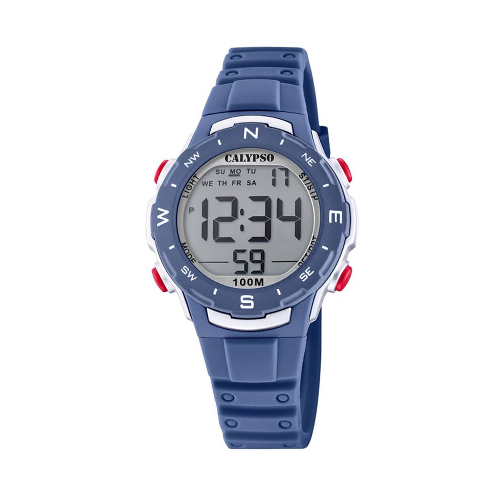 Reloj K5801/5 Calypso Azul Infantil Digital Crush image number 0.0