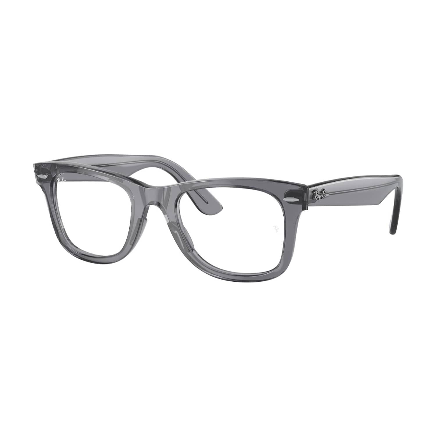 Lentes &Oacute;pticos Wayfarer Ease Gris Transparente Ray-ban Optical image number 1.0