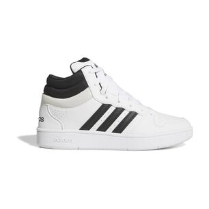 Zapatilla Basketball Unisex Adidas Hoops Mid Classic Blanco