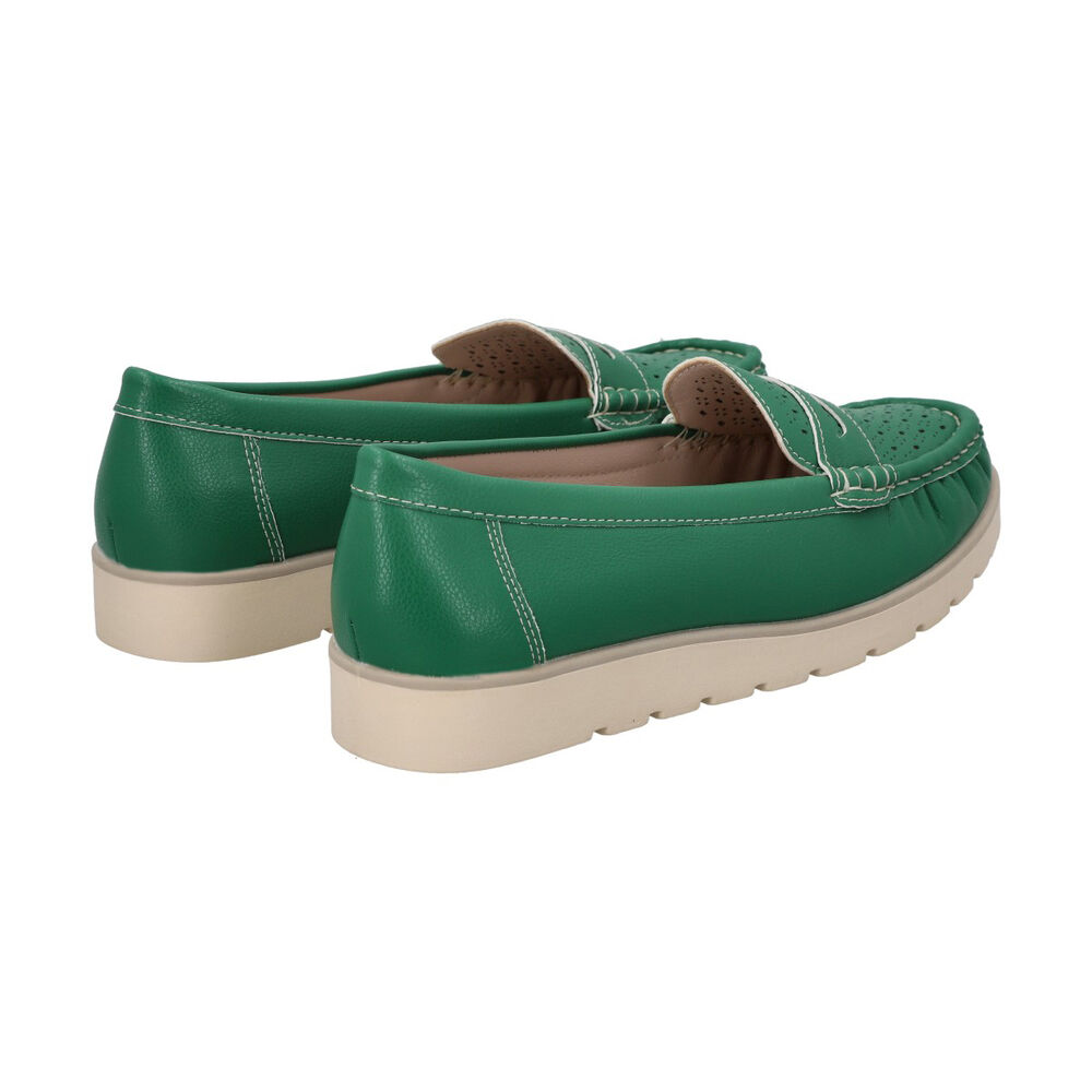 Mocasín Mujer Verde Sonia Police image number 3.0