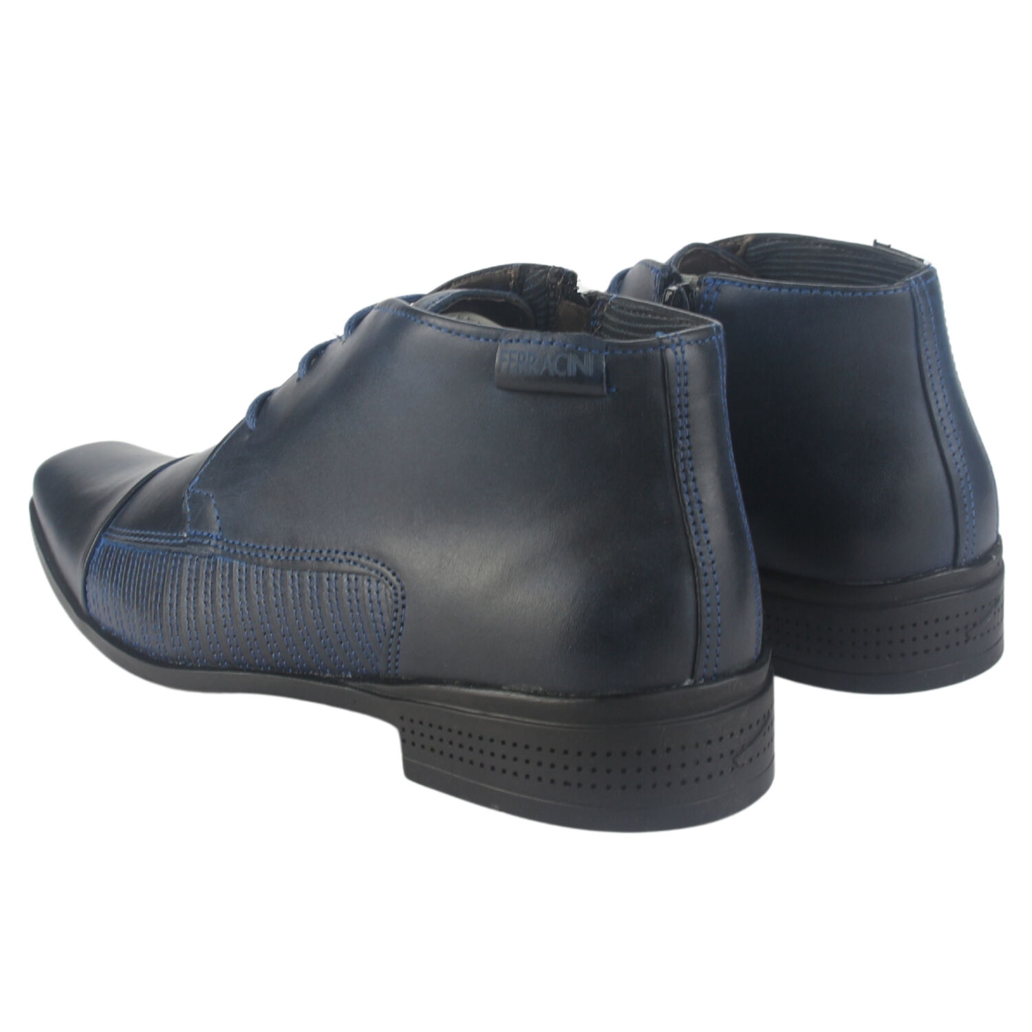 Botin Ferracini Hombre 4363 Frankfurt Azul Casual image number 5.0