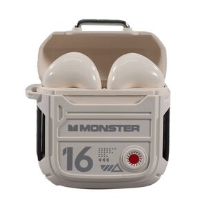 Aud&iacute;fonos Monster Xkt16 Bluetooth Beige Estilo Premium - Ps