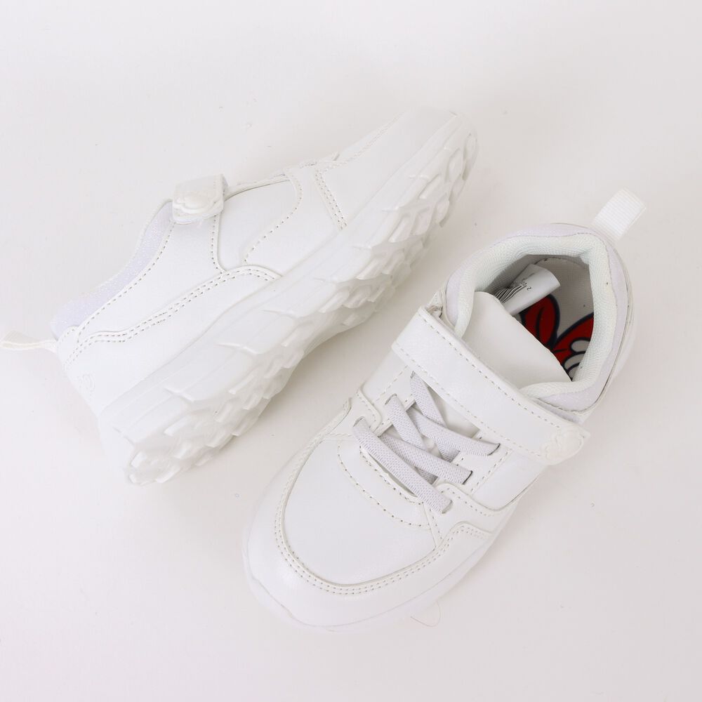 Zapatilla Escolar Ni&ntilde;a Minnie Mouse Blanco Disney image number 3.0