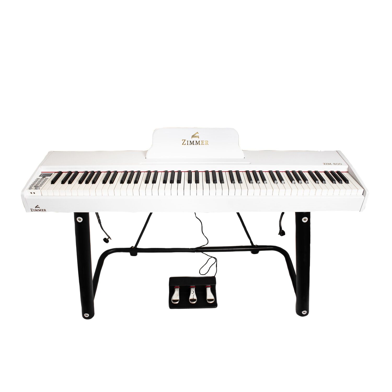 Piano Digital Portable Zimmer Blanco Zim-800-wh image number 1.0
