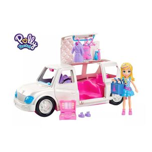 Juguete Polly Pocket Con Limusina De Lujo Y Accesorios