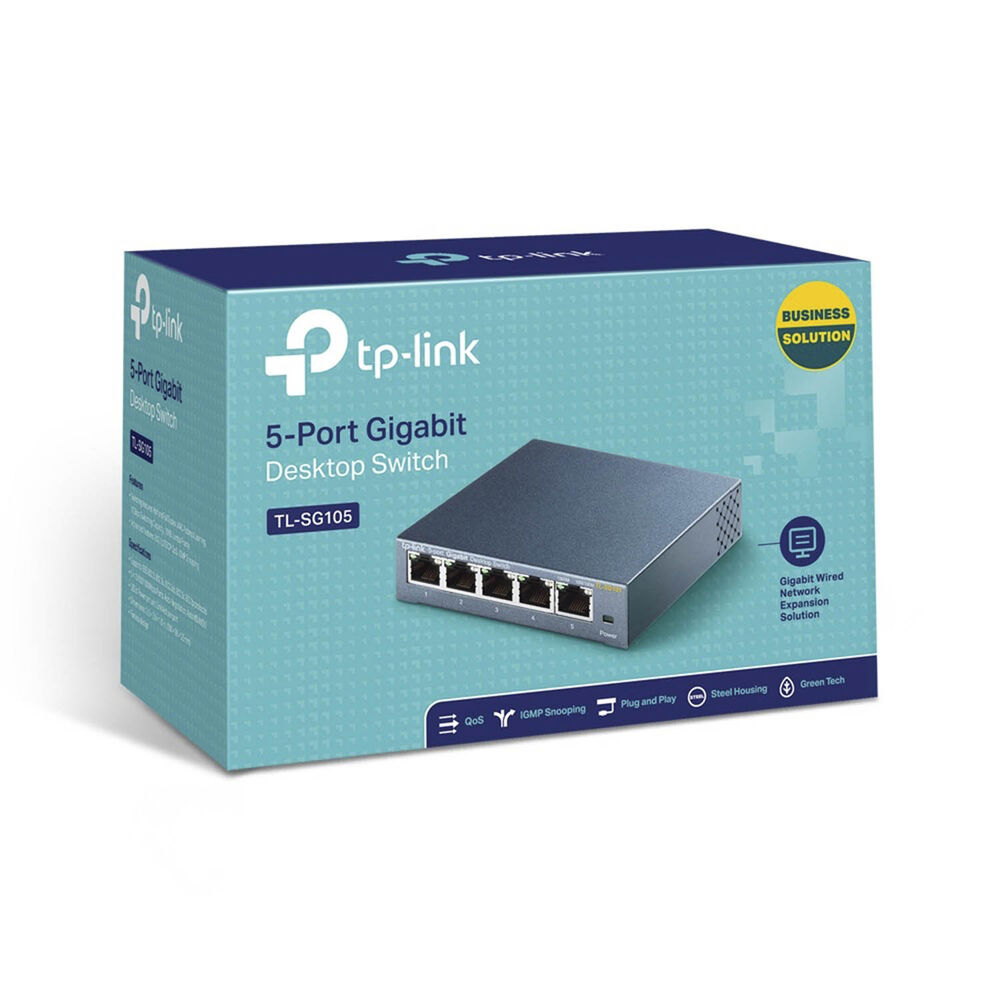 Switch Tp-link 5 Puertos Gigabit Tl-sg105 High Performance image number 2.0