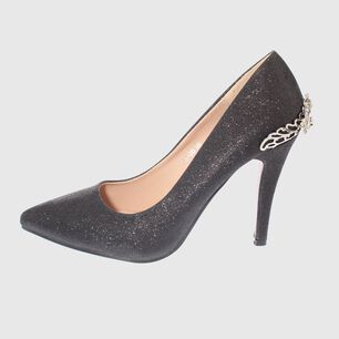 Zapato Taco Negro Mia Mia Art. 55820black