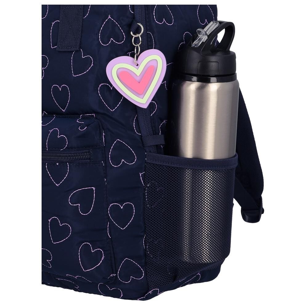 Mochila Notebook Xtrem Leia 6xt Corazones Azul 15" image number 5.0