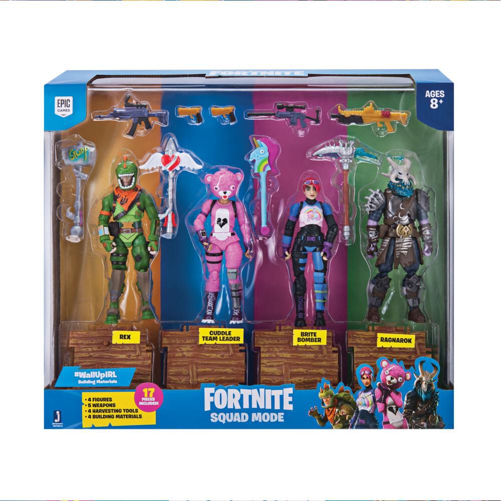 Figuras De Accion Fortnite Paquete 4Fig C/Acc image number 5.0