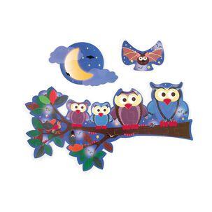 Puzzle 39pcs Doble Con Forma Buho Scratch Europe