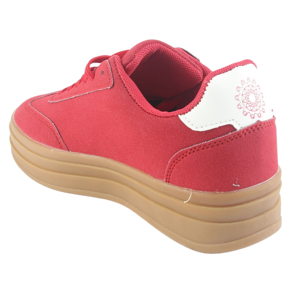 Zapatilla Chalada Mujer Andy-11 Rojo Urbano image number 3.0