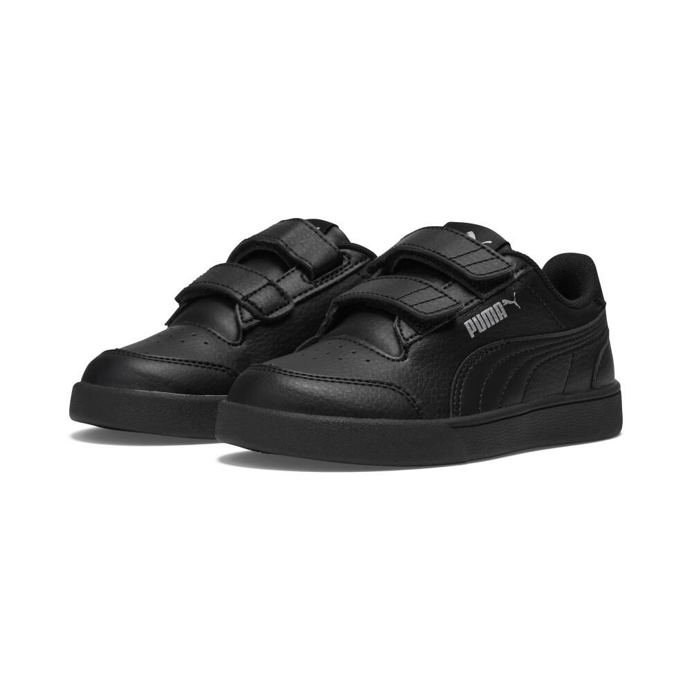 Zapatilla Escolar Unisex Puma Shuffle Negro image number 0.0