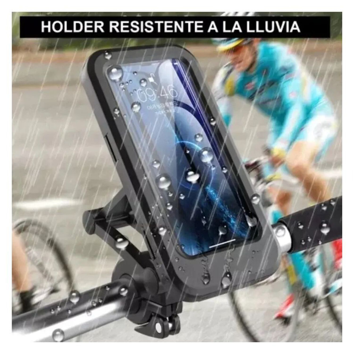 Soporte Celular Impermeable Para Bicicleta Y Moto 360 image number 1.0