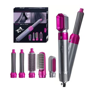 Peine 5 En 1 Secador De Pelo Multifuncion Secador Y Rizador