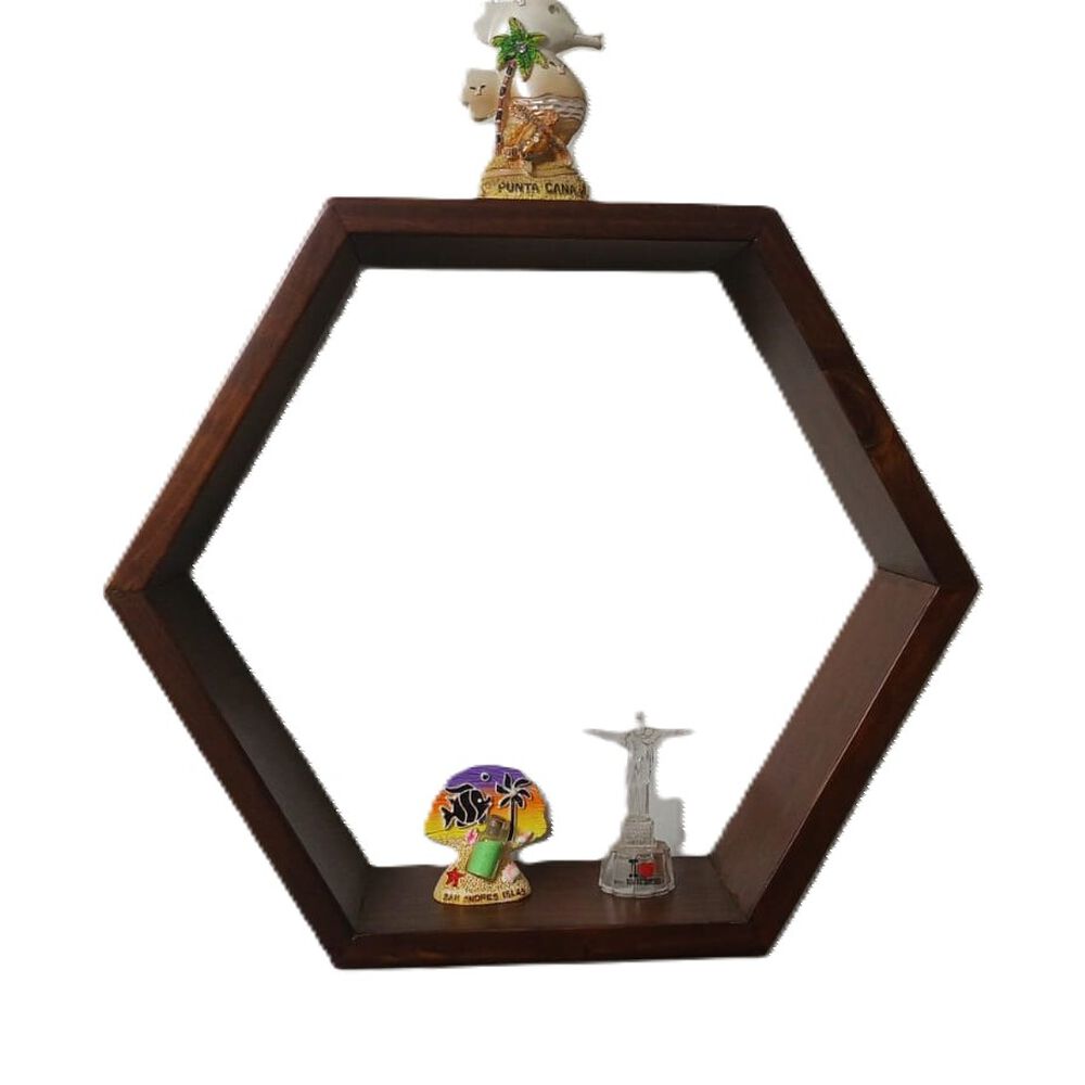 Repisa Hexagonal Xl Color Chocolate image number 2.0