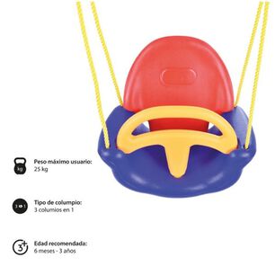 Columpio Silla 3 En 1 Para Ni&ntilde;os