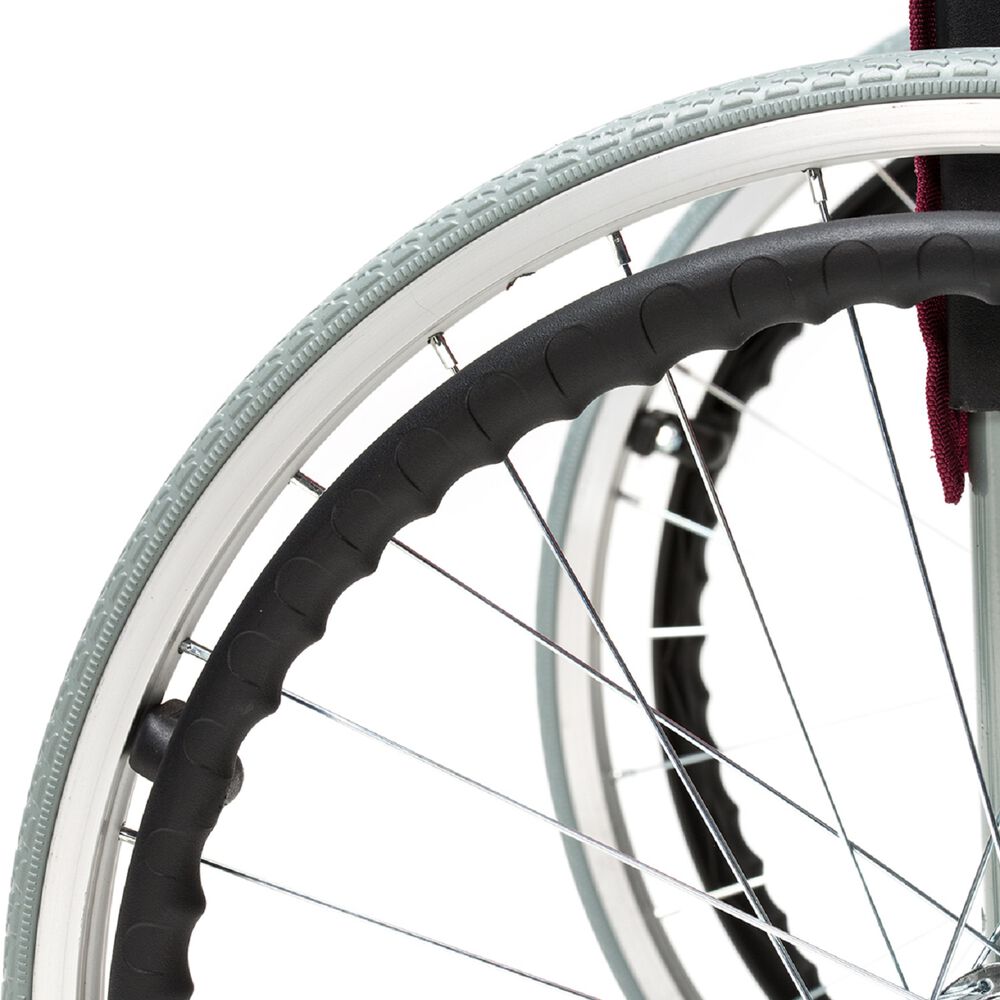 Silla De Ruedas Standard Plegable Azul image number 5.0