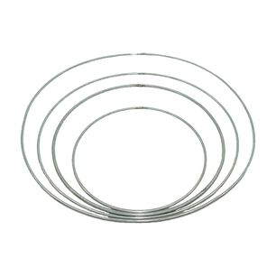 Argolla Soldada 20cm Aprox Macrame, Mandalas, Atrapasue&ntilde;os