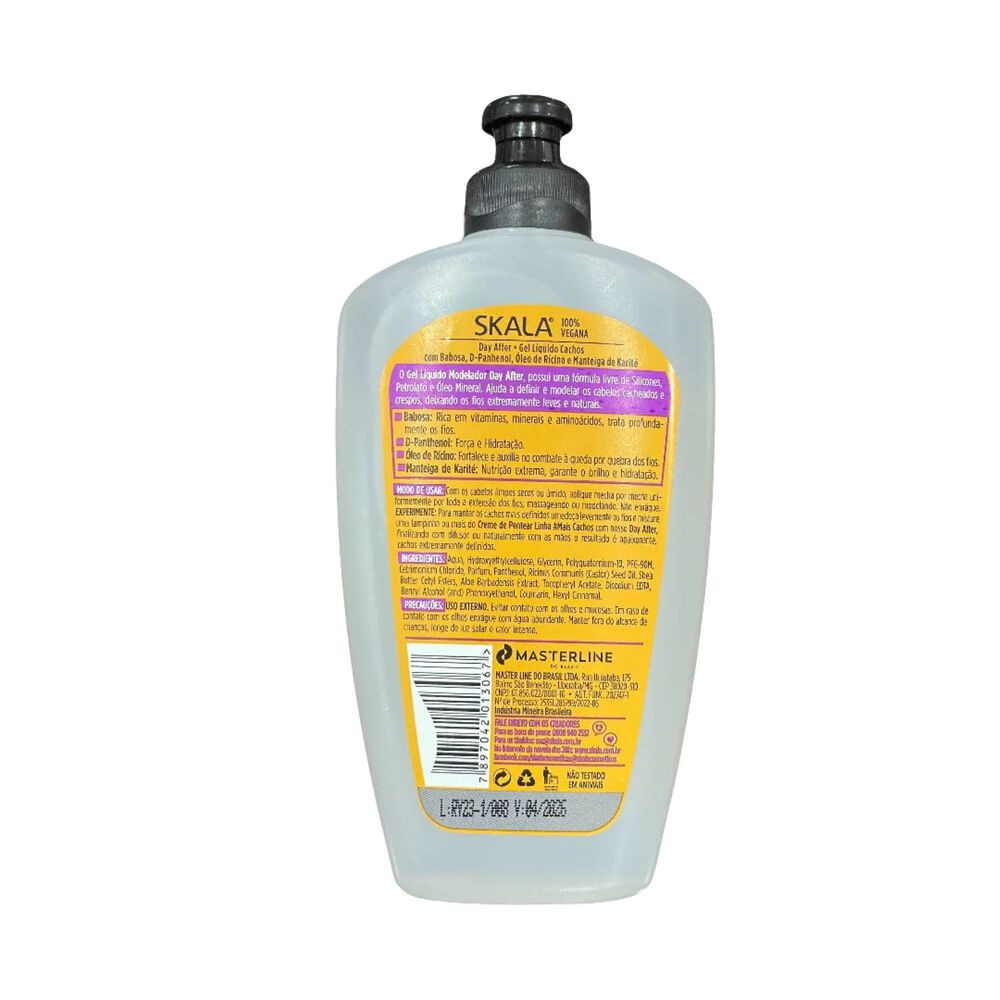 Gel L&iacute;quido Capilar Mais Cachos Skala Expert 250 G image number 2.0