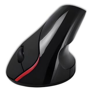 Mouse Vertical Inal&aacute;mbrico 2.4g Ergon&oacute;mico Aero Ergo Black