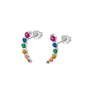 Ear Cuff Lp3389-4/3 Lotus Silver Mujer Ear Party