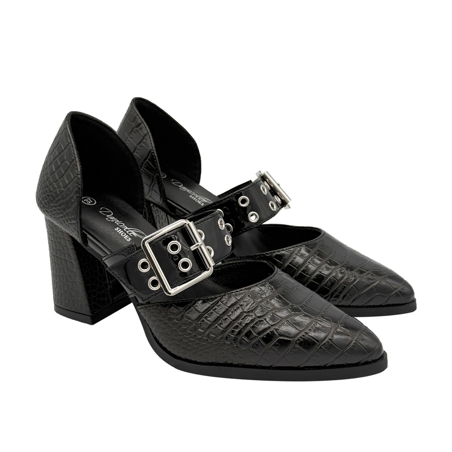 Zapato Para Mujer Puntiagudo Negro Danicolle image number 1.0