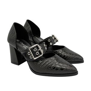 Zapato Para Mujer Puntiagudo Negro Danicolle