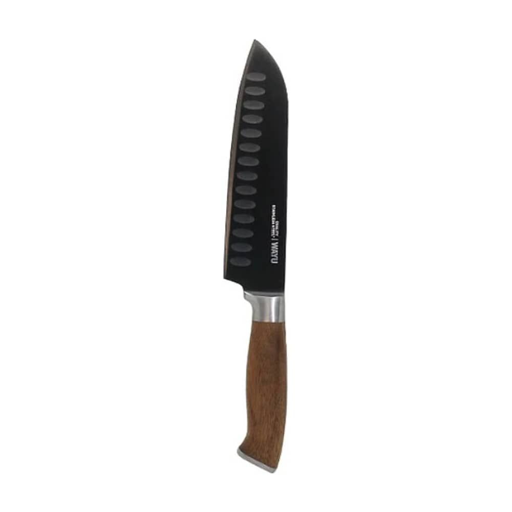 Cuchillo Santoku Wayu 30cm Acero Antiadherente image number 0.0